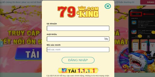 Đăng nhập 79king